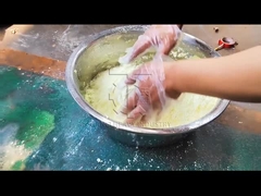 Granulatie-machine voor het drogen van poeder met dubbele rolpers