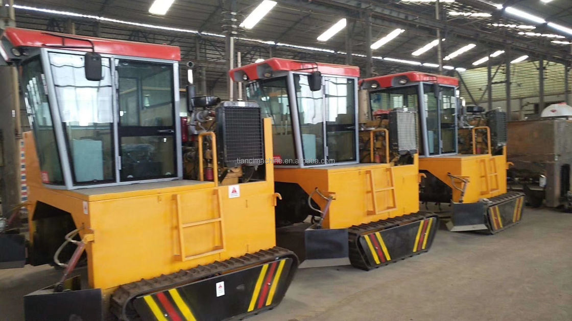 Crawler-type mestkompost Turner Werksnelheid 6-10 m/min