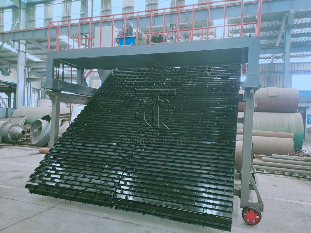 90m/h Ketenplaat Type Compost Turner Organische meststof Afval fermentatie machine