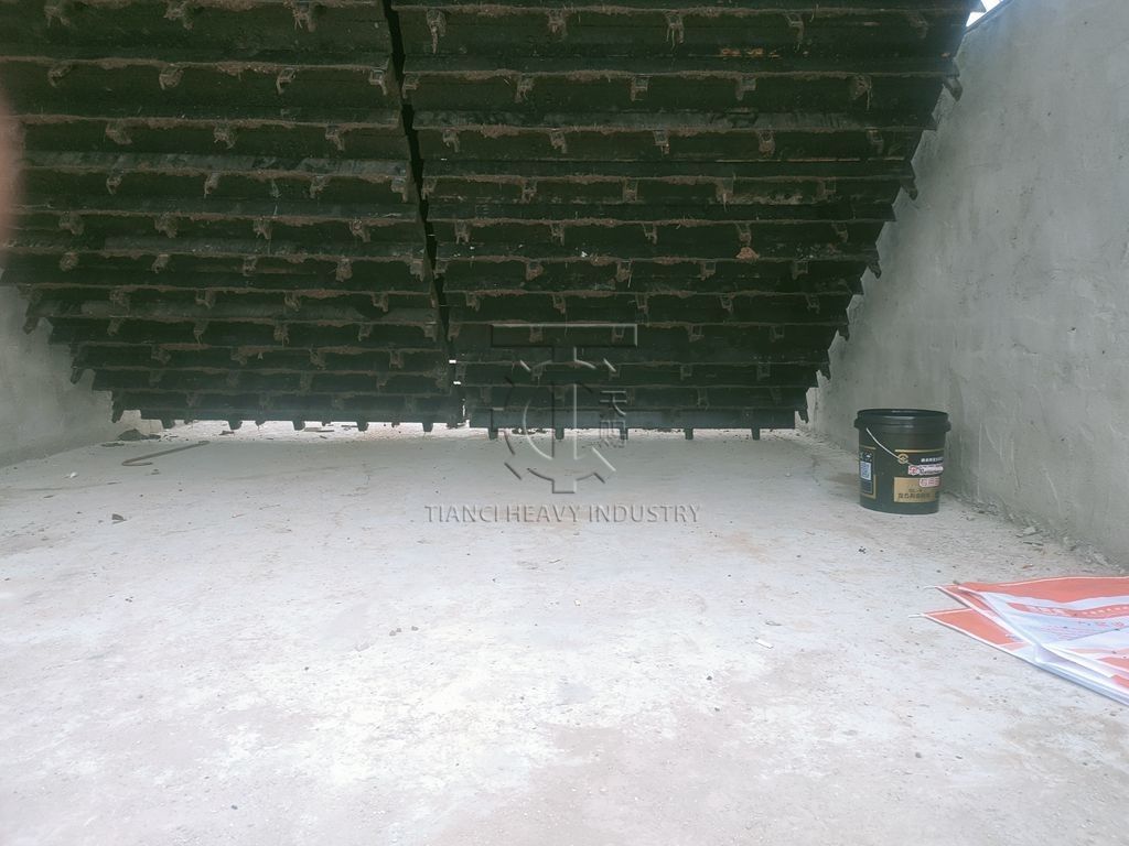 90m/h Ketenplaat Type Compost Turner Organische meststof Afval fermentatie machine