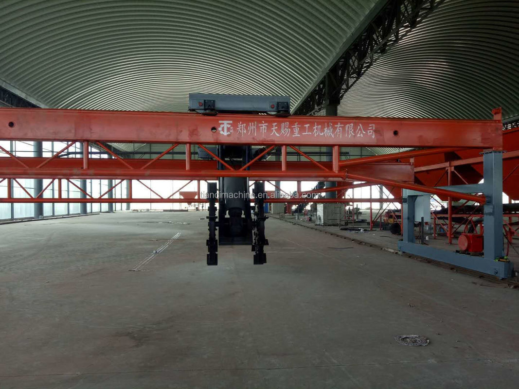 Dierlijke afval fermentatie Compostmachine Wiel type Compost Turner Voor dierlijke mest