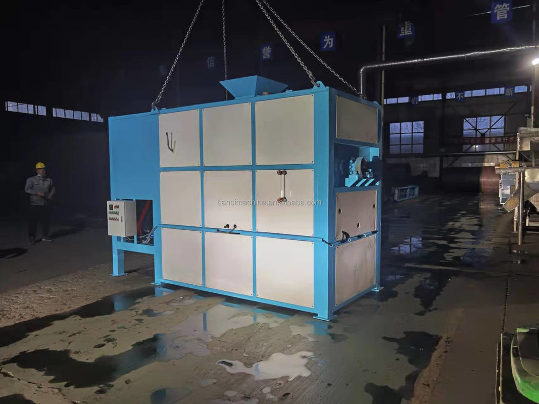 Biologisch afval Hoogtemperatuur Aërobe gistingstank Biologische compostmachine 4-6 uur