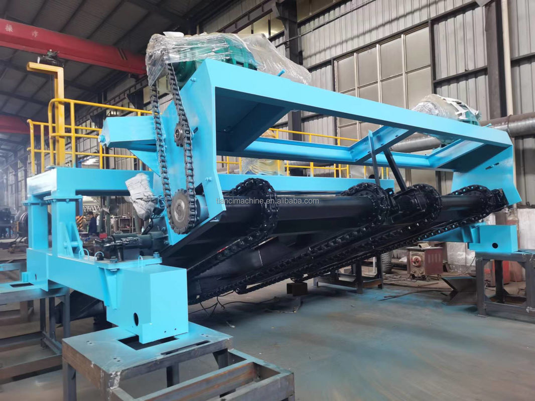 90m/h Ketenplaat Type Compost Turner Organische meststof Afval fermentatie machine