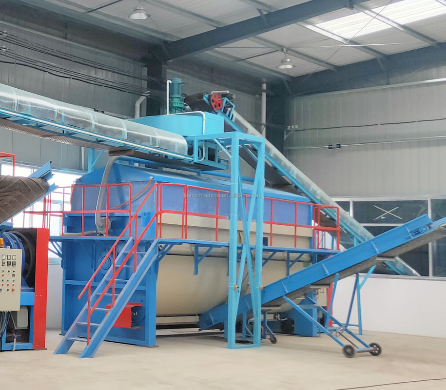 Biologisch afval Hoogtemperatuur Aërobe gistingstank Biologische compostmachine 4-6 uur