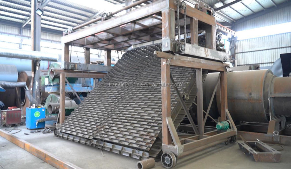 90m/h Ketenplaat Type Compost Turner Organische meststof Afval fermentatie machine