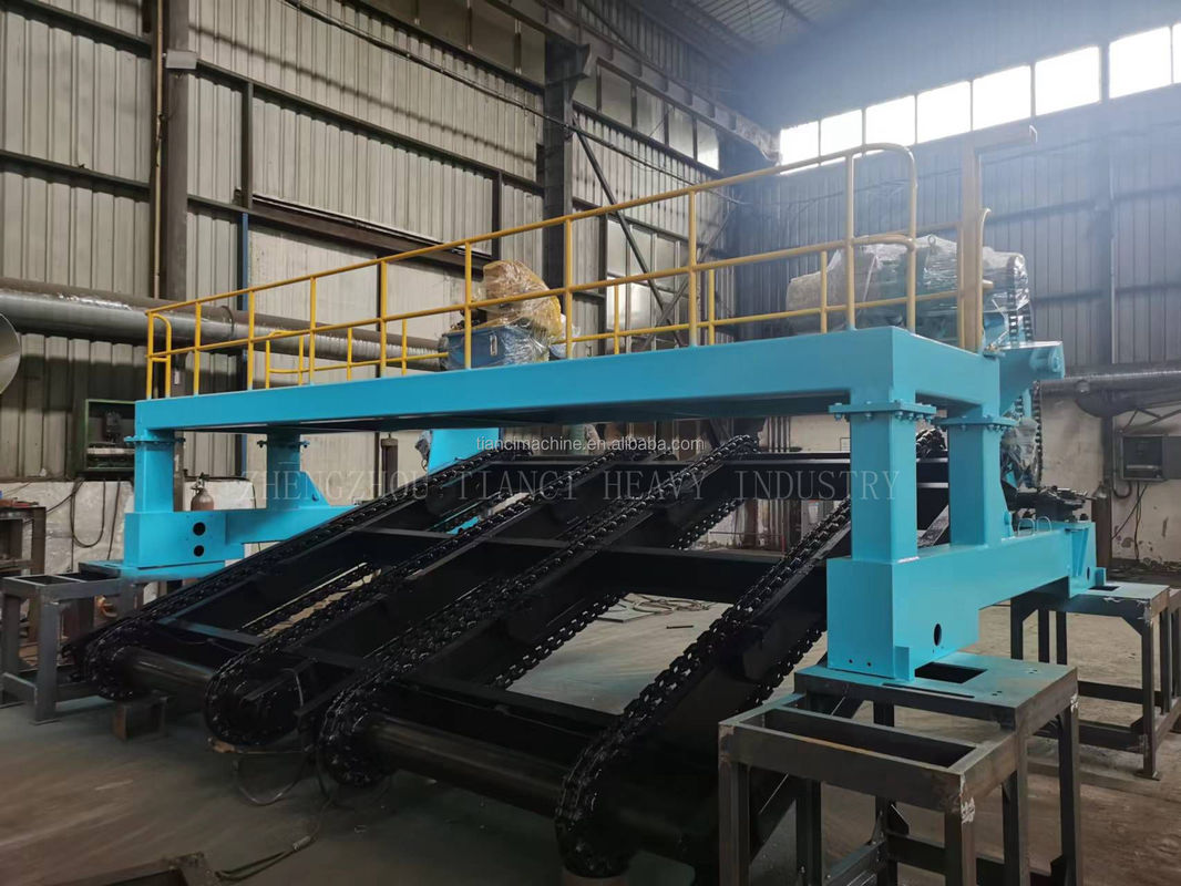 90m/h Ketenplaat Type Compost Turner Organische meststof Afval fermentatie machine