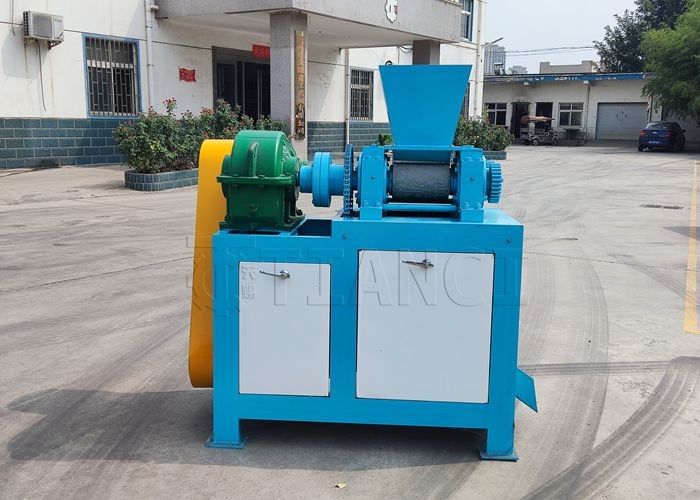 Dry Powder Fertilizer Granulator Double Roller Press Granulatieapparatuur NPK meststofmachine