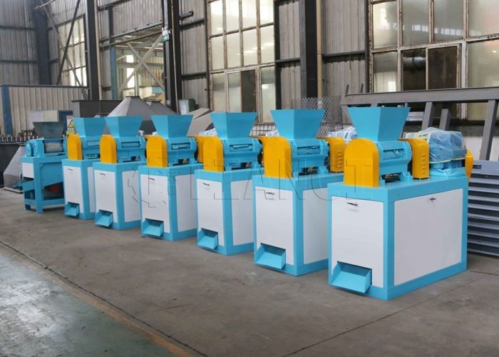 Dry Powder Fertilizer Granulator Double Roller Press Granulatieapparatuur NPK meststofmachine