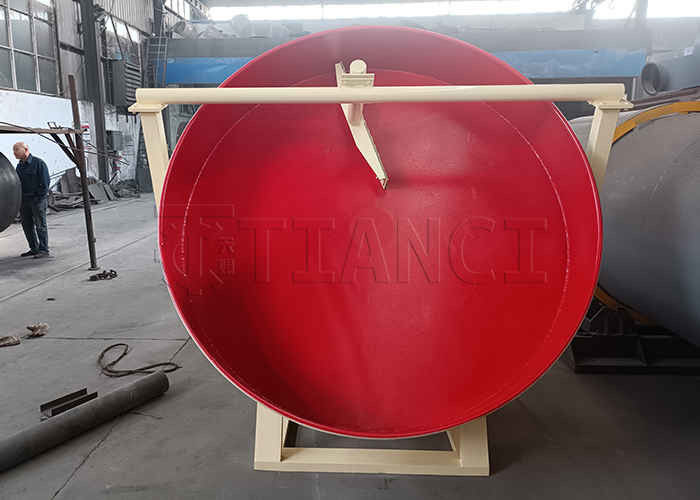 Biologische meststofgranulator voor kippenmestpoeder met een afmeting van 2-8 mm