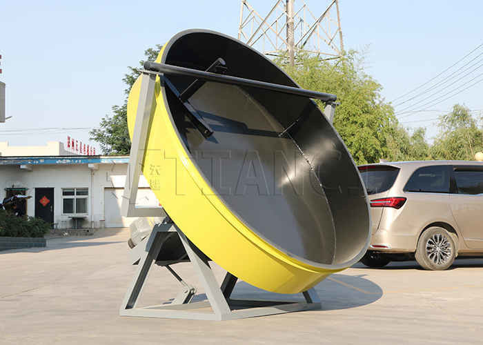 1-6T/H capaciteit Biogranulatieapparatuur voor biologische meststoffen schijftype ZL-serie