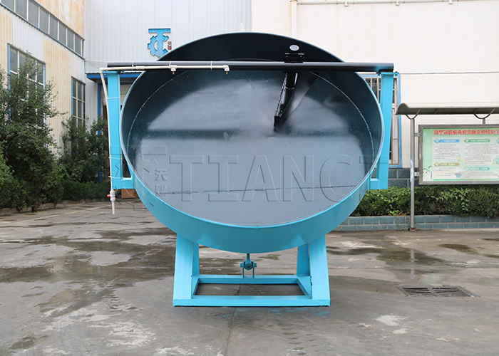 Biologische meststofgranulator voor kippenmestpoeder met een afmeting van 2-8 mm