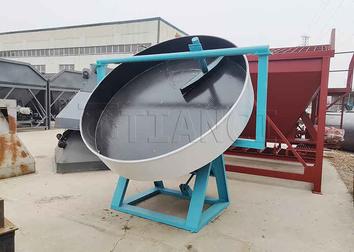 Productielijn voor magnetische meststofgranulatoren Productielijn voor schijfgranulatoren voor de chemische industrie