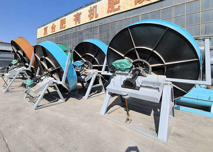 Poeder Mineraal Granulatieapparatuur Grondklei Gips Bentoniet Roterende schijf Granulator Ballenvormige Granulatie Machine