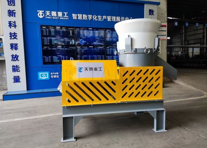 Flat-die granulator meststof productielijn laag energieverbruik cilindrische deeltjes ISO9001 gecertificeerd