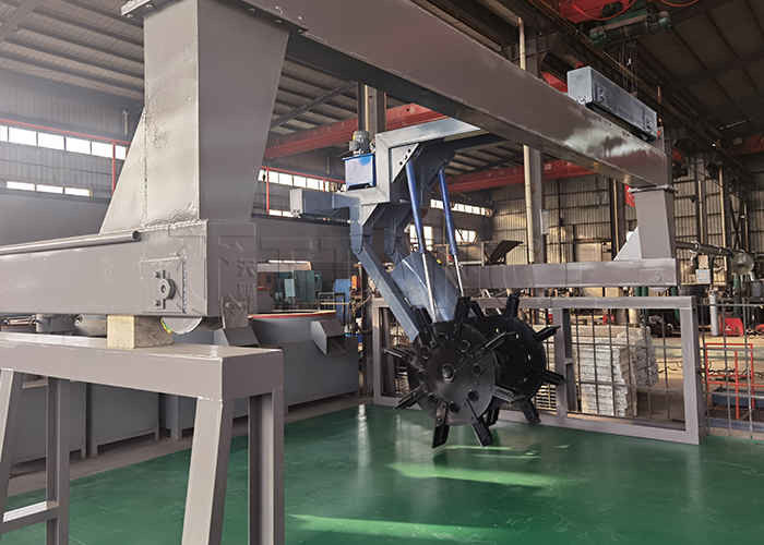 150-400m3/h Output Grote omdraaiingspanning Compost draaimachine Wieltype