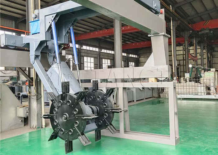 150-400m3/h Capaciteit Organisch afval Compost Turner Machine Wheel Type