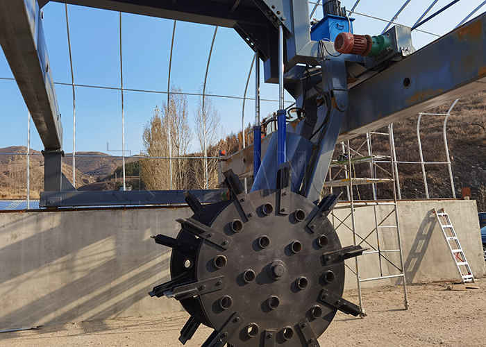 Hoogwaardig organisch afval fermentatie compost apparatuur Wiel type compost turner