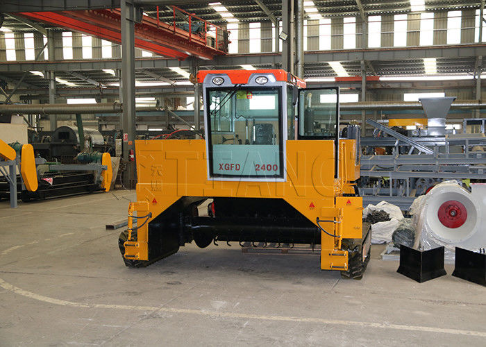 Crawler-type mestkompost Turner Werksnelheid 6-10 m/min