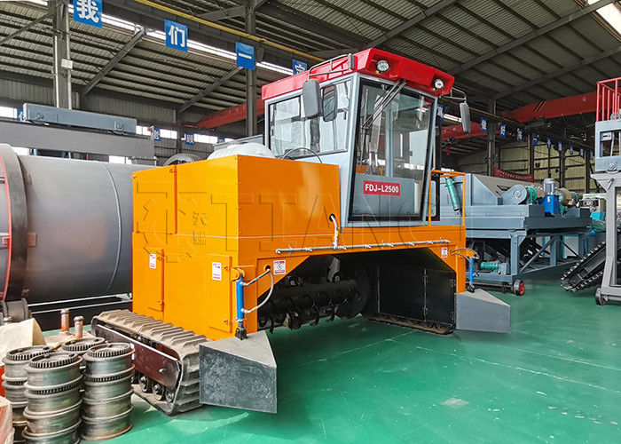 TC-serie Crawler-type Organische afvalfermentatie-apparatuur Compost Turner Machine