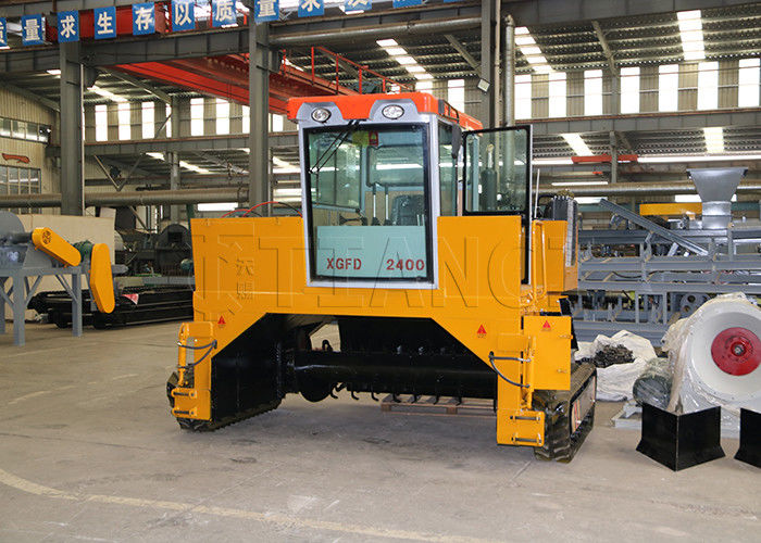 TC-serie Crawler-type Organische afvalfermentatie-apparatuur Compost Turner Machine