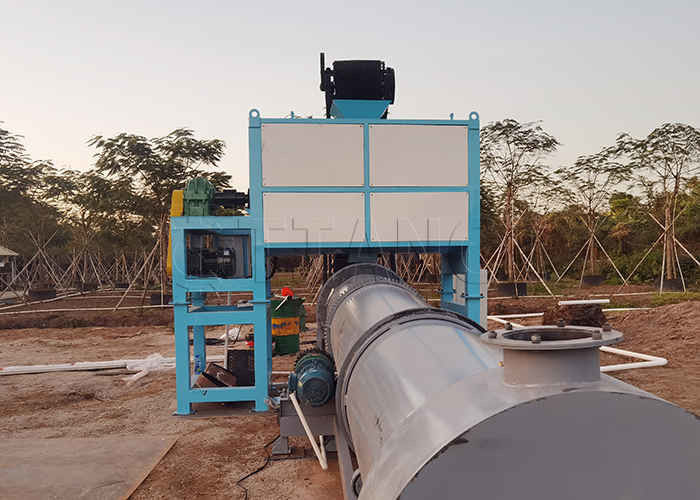 1-20m3 Volume Organisch afval Complete fermentatie machine Hoogtemperatuur compost fermentatietank
