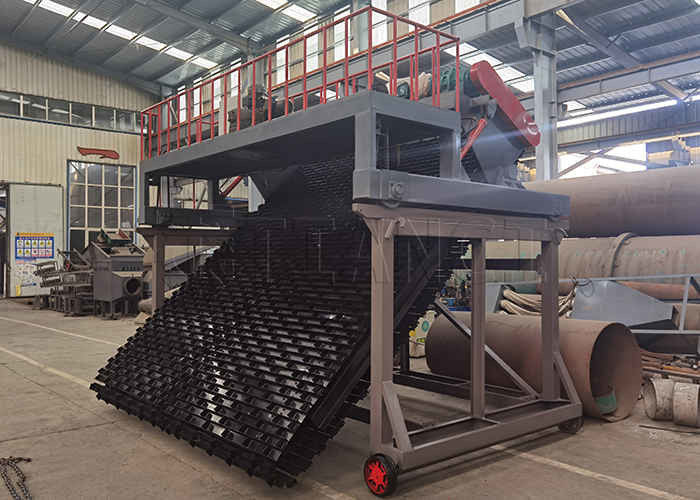 Elektrische ketenplaat type compost Turner dierlijke mest Fermentatie compostmachine