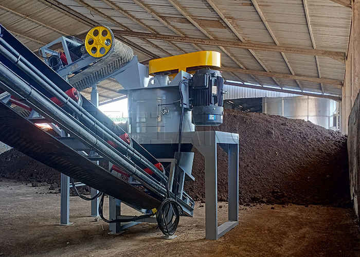 Productielijn voor poeder van organische meststoffen voor de verwerking van landbouw- en stedelijk afval