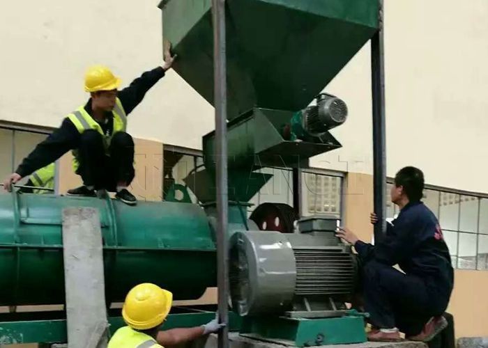 Productielijn voor granulatieapparatuur van compostmeststoffen, machine voor het maken van pellets van organische meststoffen