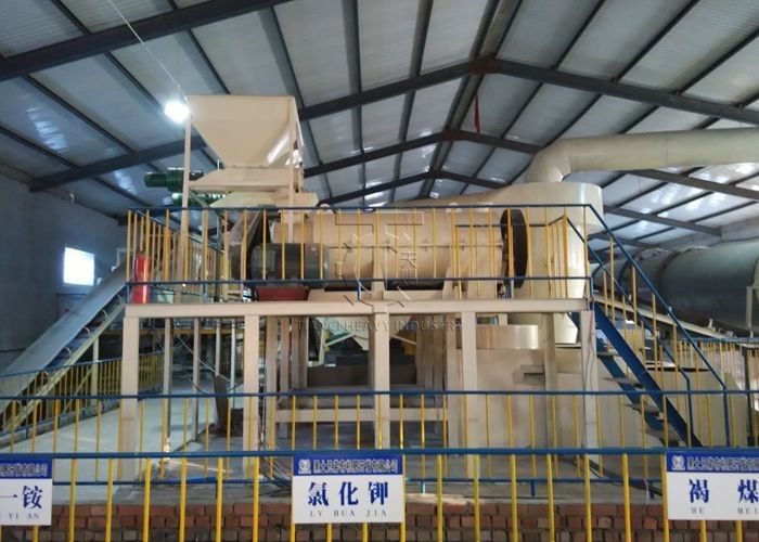 ISO9001 Chicken Manure Pellet Machine Productielijn van meststoffen voor het maken van korrels