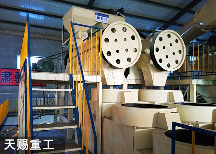 1-20 T/H Plant voor de granulatie van mestpellets Productielijn voor organische meststoffen