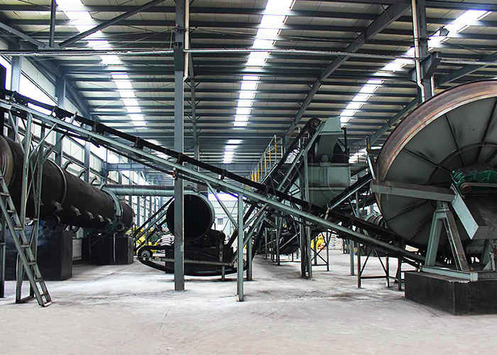 Biologische mestproductielijn Disc Granulator voor dierlijke mest tot meststof