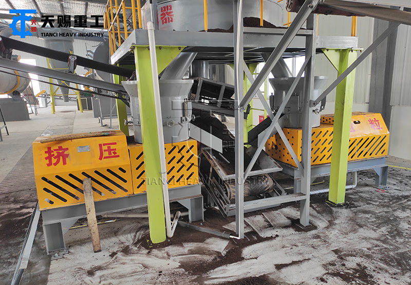 Koeienmest Compost Granule Maker Machine Organische meststof Granulator Flat Die Productielijn