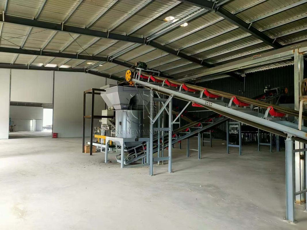 Productie-machine voor organische mest van geitenmest in mest Productielijn voor organische mest