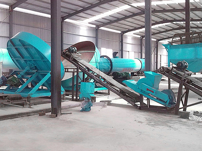 Productie-machine voor organische mest van geitenmest in mest Productielijn voor organische mest