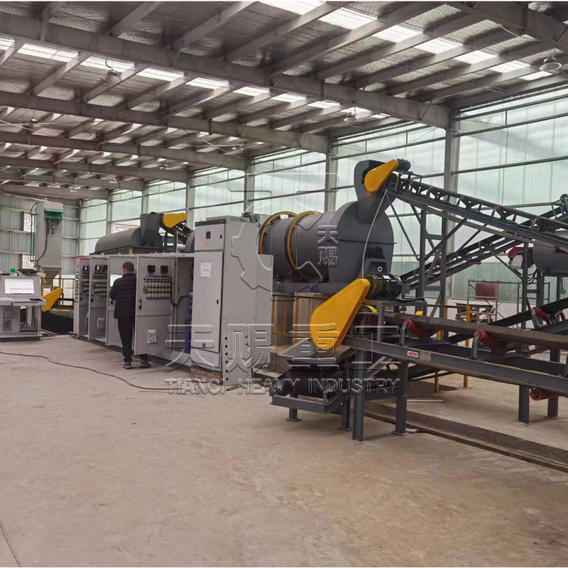 NPK-mestproductielijn door extrusie-granulatie met rolpersgranulaator
