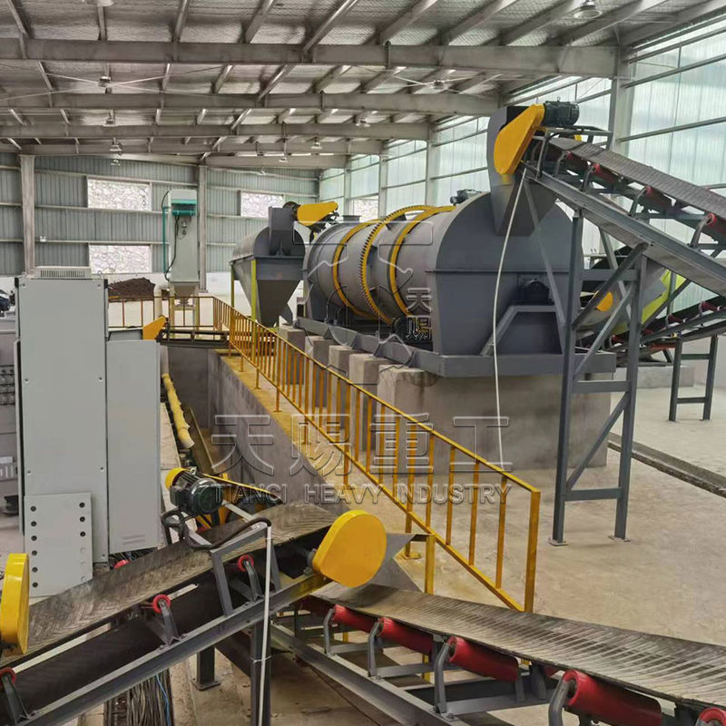 NPK-mestproductielijn door extrusie-granulatie met rolpersgranulaator