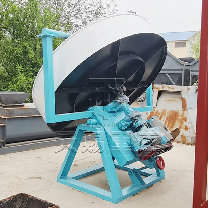 Pan granulator voor ammonium- en kaliummeststofgranulatieapparatuur op de schijfgranulator-granulatielijn