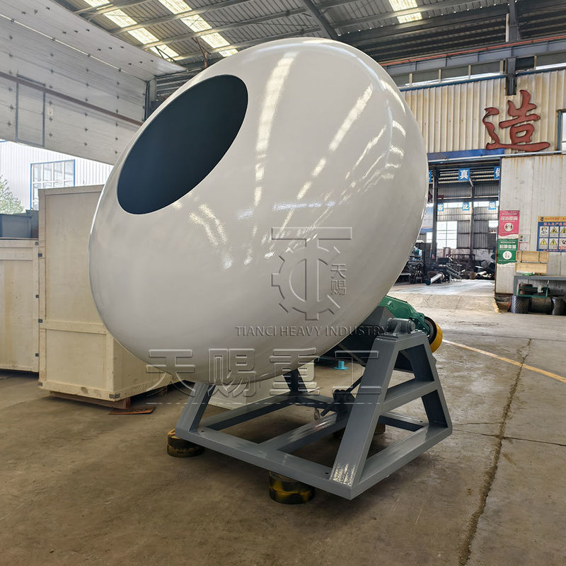 Ronde potgranulator voor mestpelletmachine voor de productie van bentonietgranula