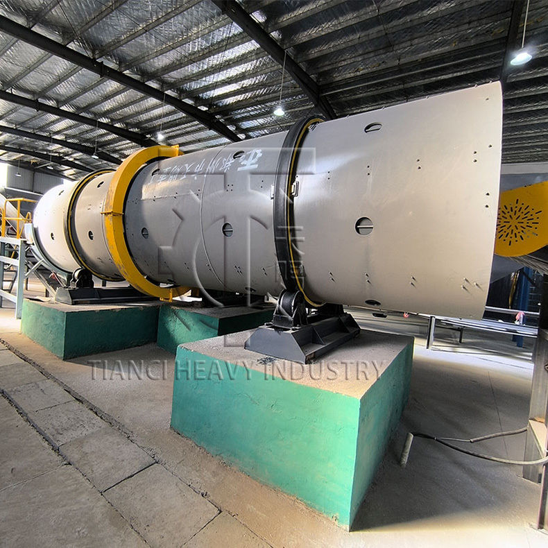 Productielijn voor roterende trommelgranulator met granulatiedrums voor MAP korrelig kristal monoammonium samengestelde kunstmestfabriek