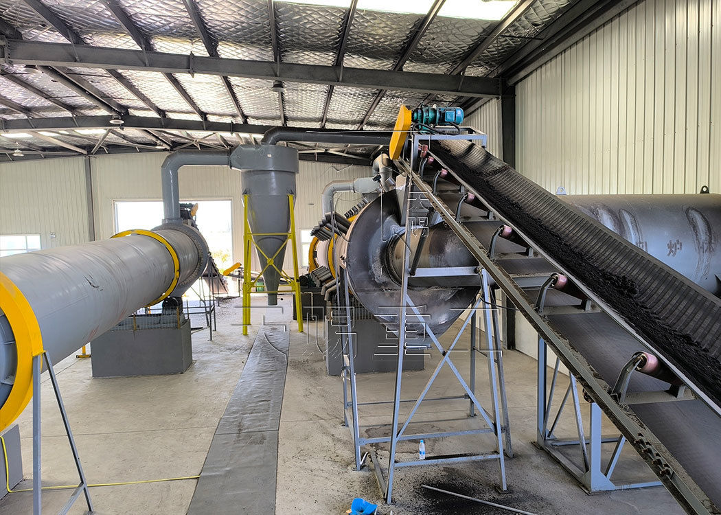 NPK-samengestelde kunstmestproductie-installatie Granulatielijn voor organische en anorganische korrels