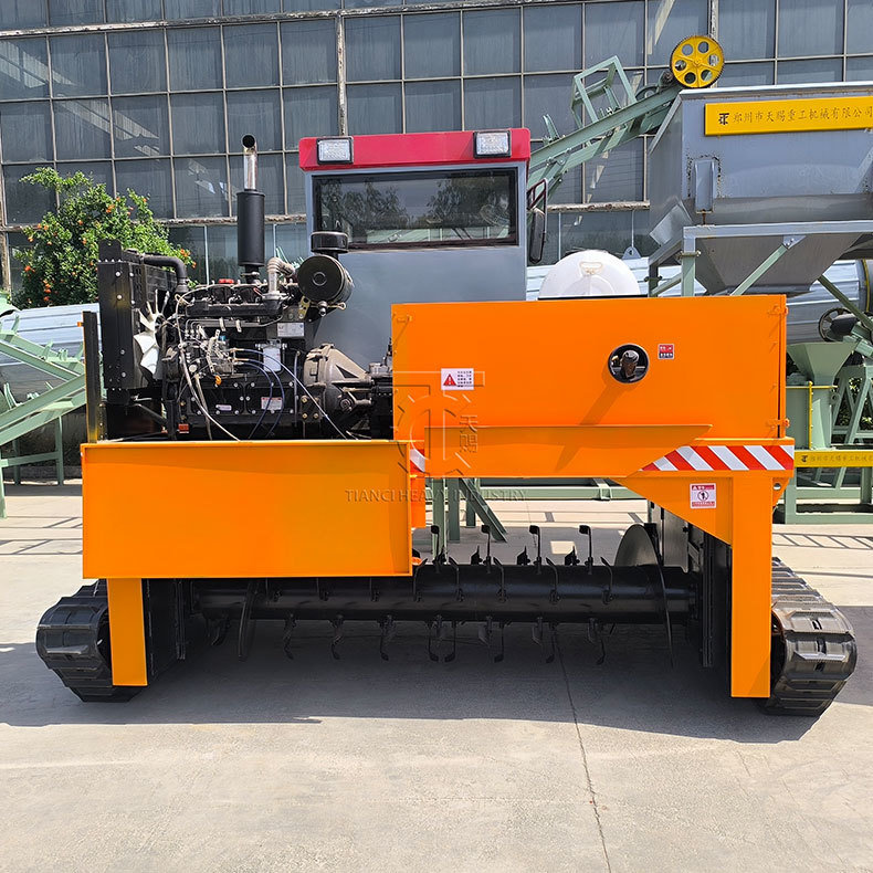 Fabriekskruiper Type Organische Mest Fermentatie Apparatuur Compostkeerder