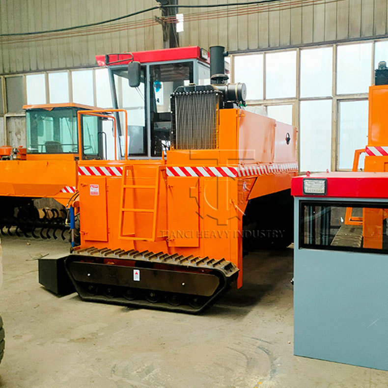 Fabriekskruiper Type Organische Mest Fermentatie Apparatuur Compostkeerder