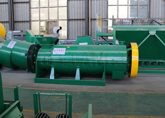 Biologische meststofgranulator voor het granuleren van organisch nat materiaal met een afmeting van 1-10 mm