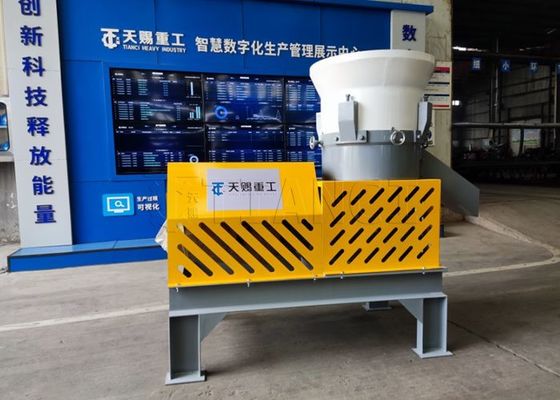 Flat Die Organic Compost Granulation Machine Roll Extrusion Granulator 380V
