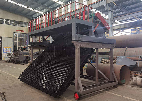 Elektrische ketenplaat type compost Turner dierlijke mest Fermentatie compostmachine
