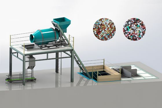 Productielijn voor bulkmengselmeststoffen Productielijn voor kaliummestmengsels